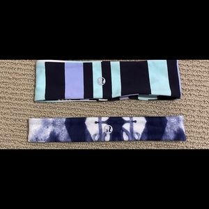 Lululemon patterned headbands